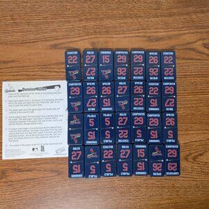Games - St. Louis Baseball Cardinals Super-Sized Dominoes - Complete